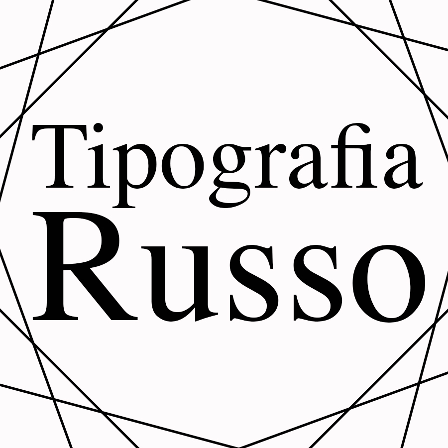 tipografia russo